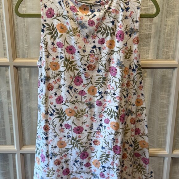 J. Jill Floral Sleeveless Tunic Top - Picture 4 of 4